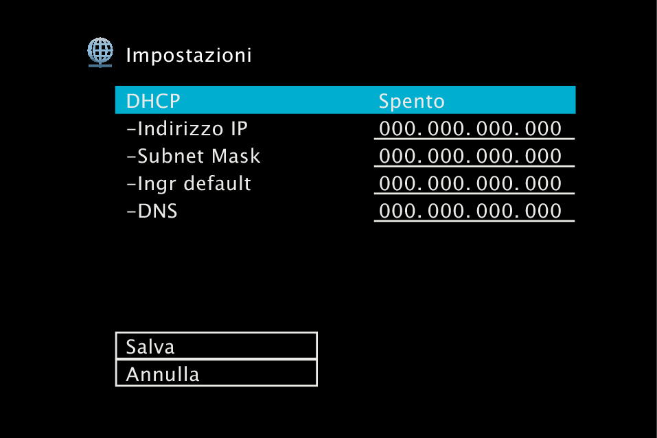 GUI NetworkSetup X14